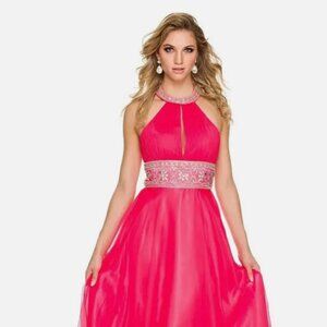 Nox Anabel T481: Captivating Chiffon Gown for Unforgettable Occasions